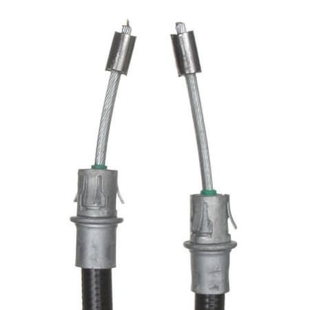 Raybestos OE Replacement; 23.5 Inch Cable Length/ 19 Inch Housing Length; Barrel End Type BC94368